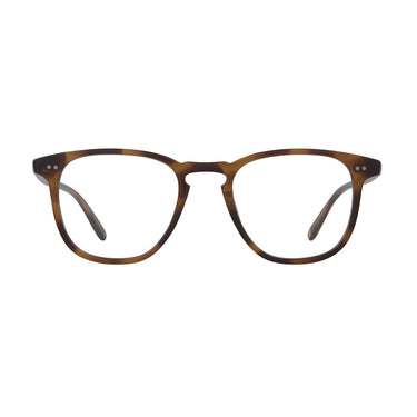 Garrett Leight Brooks Spotted Brown Shell vooraanzicht