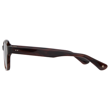 Garrett Leight Dominguez Sun Grand Oak Tortoise