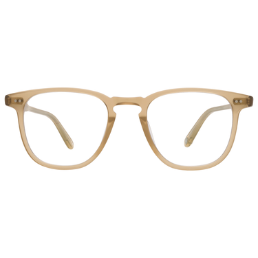 Garrett Leight x JJJJound Brooks Matte Bottle Glass Brown vooraanzicht