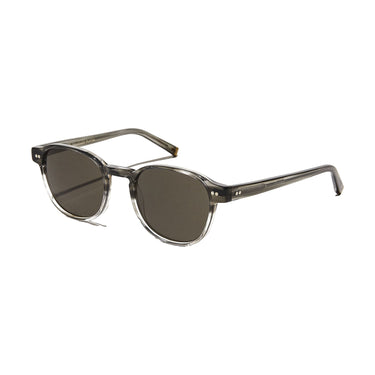 Moscot Arthur Sun - Charcoal / American Grey Fade zij-vooraanzicht