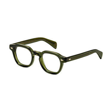 Moscot Dolt - Dark Green zij-vooraanzicht