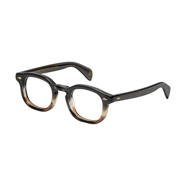 Moscot Mekler - Grey-Brown Fade zij-vooraanzicht