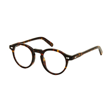 Moscot Miltzen - Tortoise zij-vooraanzicht