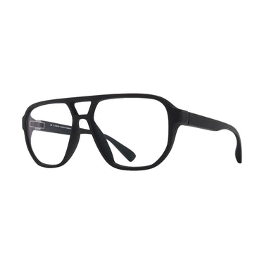 Mykita Mavon MD1 Pitch Black zij-vooraanzicht
