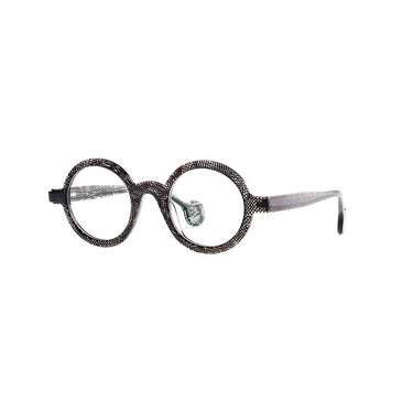 theo Loctite - 001 (Transparent Graphite Grey + Black Lattice)