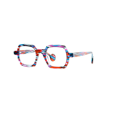theo Velpon - 012 (Transparent Neon Blue + Blue/Red Ecail)