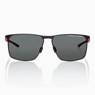 Porsche Design P'8964 61B Donkergrijs rood