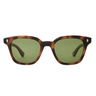 Garrett Leight Broadway Sun Spotted Brown Shell vooraanzicht