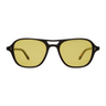 Garrett Leight Doc Sun Bio Black vooraanzicht