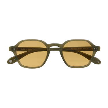 Garrett Leight Temescal Sun Evergreen