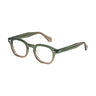 Moscot Lemtosh - Khaki zij-vooraanzicht