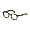 Moscot Mekler - Dark Green zij-vooraanzicht