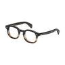 Moscot Mekler - Grey-Brown Fade zij-vooraanzicht