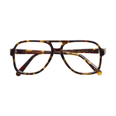 Moscot Sheister - Tortoise vooraanzicht