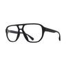 Mykita Mavon MD1 Pitch Black zij-vooraanzicht