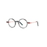 theo Canae - 014 (Black Dot Stripes + Fluo Red)