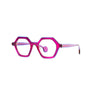 theo Pritt - 018 (Red-Pink + Transparent Blue)