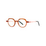 theo Unae - 068 (Transparent Red Brown + Fluo Orange)