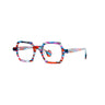 theo Velpon - 012 (Transparent Neon Blue + Blue/Red Ecail)