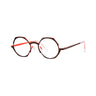 theo Wave 376 Burned Shadow Matte + Fluo Red